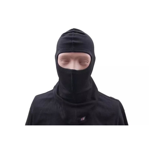 GFC Tactical - Balaclava med krage - Svart - M/L Svart