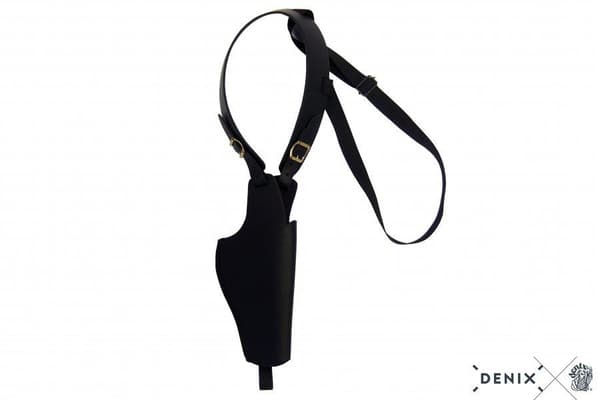 LEATHER SHOULDER HOLSTER Svart