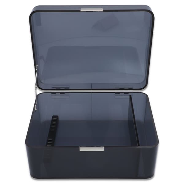 Svart akryl humidor Svart