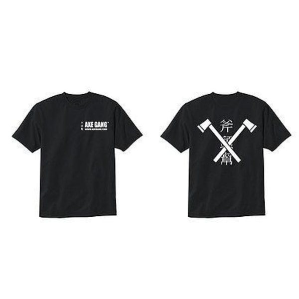 Ax Gang Tee - Aldrig ubevæbnet - Tshirt Black Medium