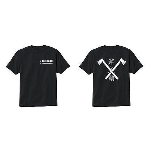 AXE GANG TEE - NEVER UNARMED - TSHIRT Black Medium