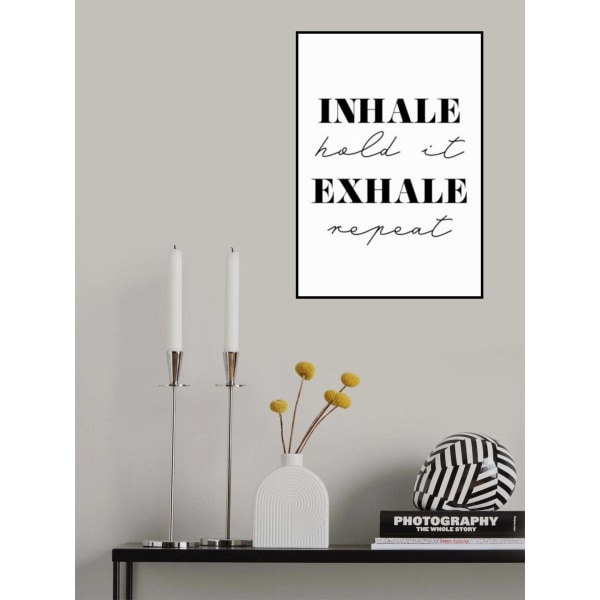 Inhale Exhale MultiColor 21x30 cm