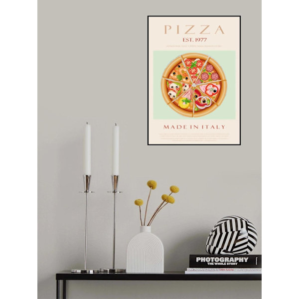 Pizza Est. 1977 MultiColor 30x40 cm
