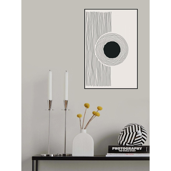 Minimal Circle MultiColor 50x70 cm