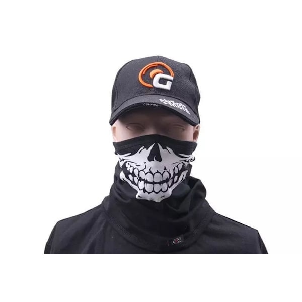 GFC Tactical - Half thermoactive balaclava with print - M/L Black