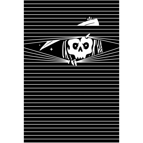 The Grim Reaper MultiColor 21x30 cm