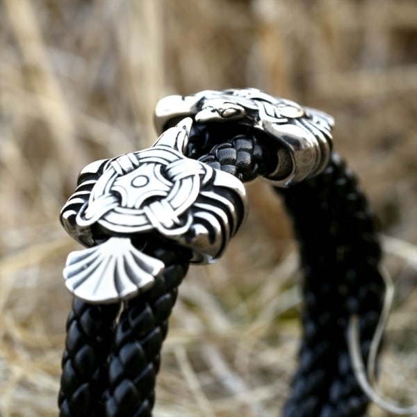 Armband - Nordisk mytologi - Armband Odens korpar 24cm