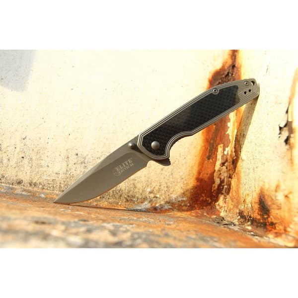 Elite Tactical - ET-1007 - Fällkniv Black