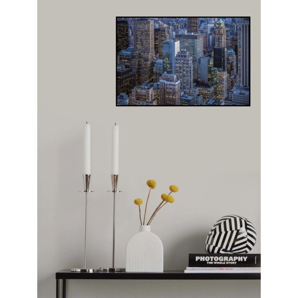 The City That Never Sleeps MultiColor 70x100 cm