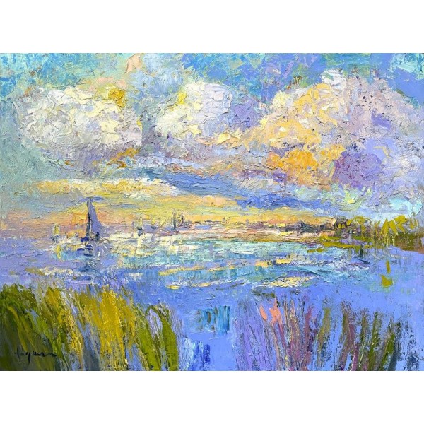 Df208shimmering Afternoon MultiColor 21x30 cm