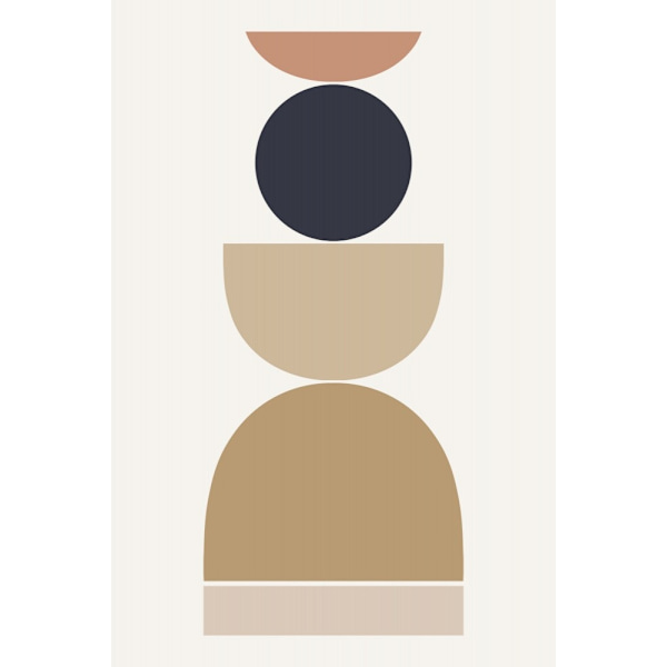 Loving Shapes MultiColor 21x30 cm