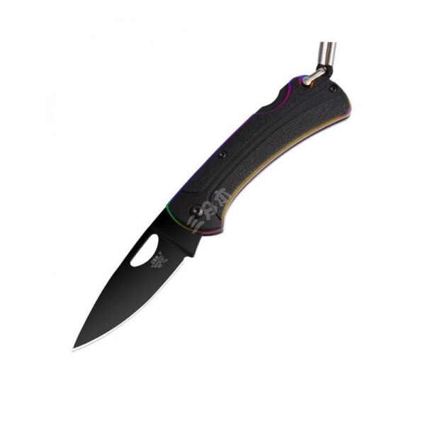 SanRenMu 7081 BUI-PH Fällkniv tumhål backlock jaktkniv kniv