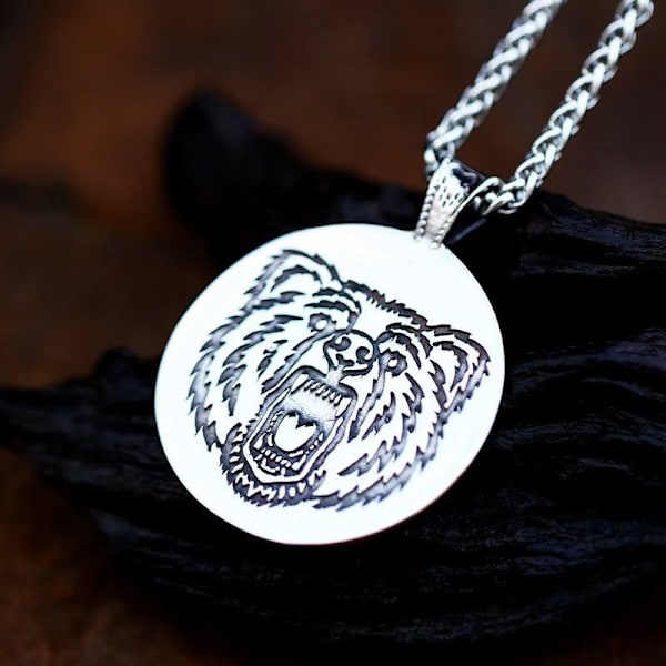Pendant - Nordic Mythology - Bear print