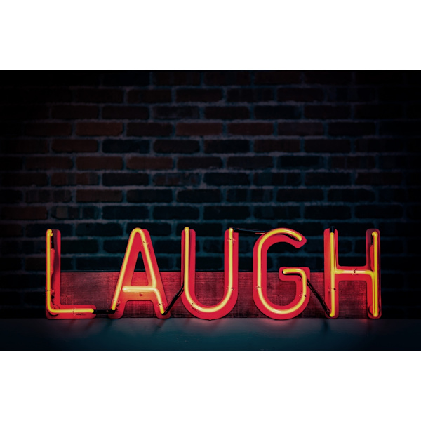Laugh In Neon MultiColor 70x100 cm