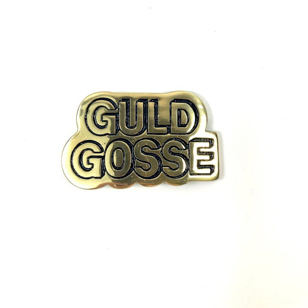 Belt Buckle - Guld gosse Multicolor