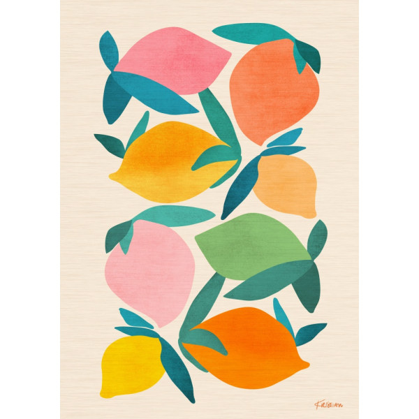 Wild Mango 2 MultiColor 70x100 cm