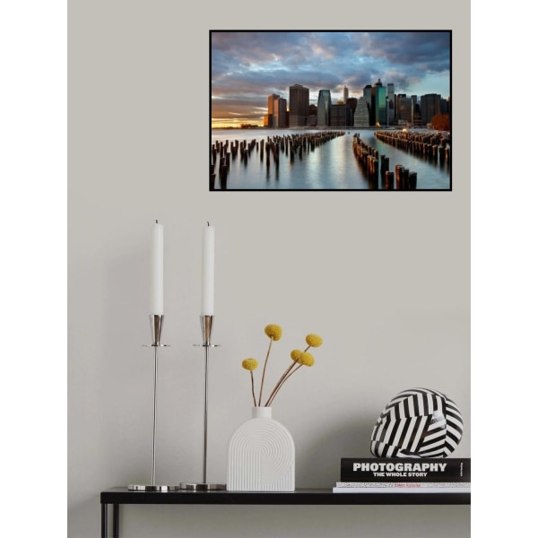 Nyc Skyline MultiColor 70x100 cm