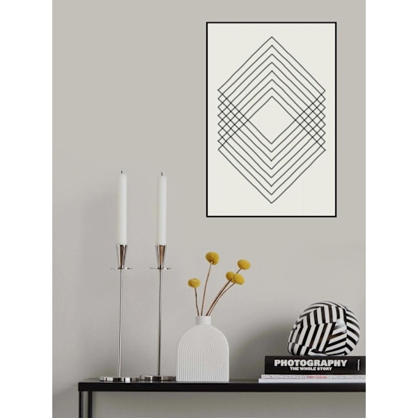 Imperfect Lines 3 MultiColor 30x40 cm