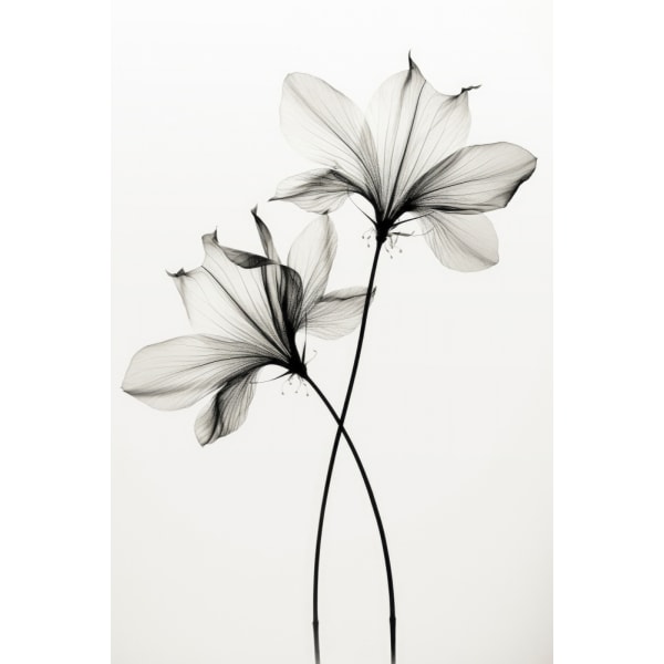 Läpinäkyvä Botanic No 6 MultiColor 70x100 cm