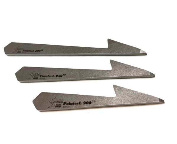 StoRM KnAx - Kastkniv - PointerL - Svensktillverkad - Svenskt stål Stonegrey PointerL 250 #4 3 Pack