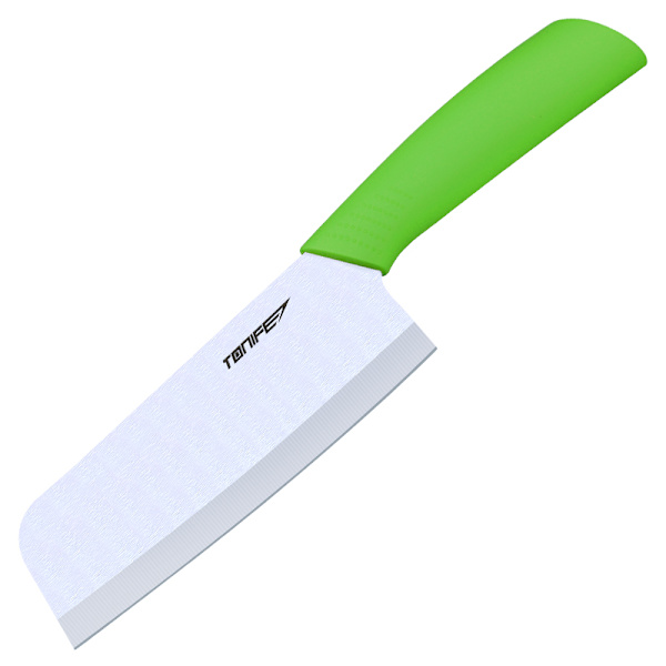 Tonife Zirconia Ceramic Kitchen Knife - 6" Kitchen knife Green