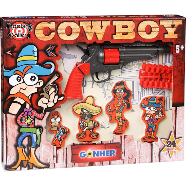 902/0 - Gonher Cowboy Shooting Red