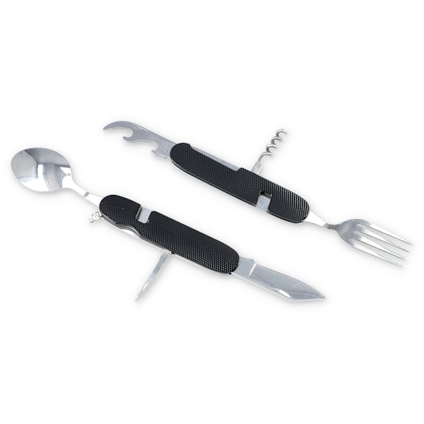 Travel multitool with 6 tools Black