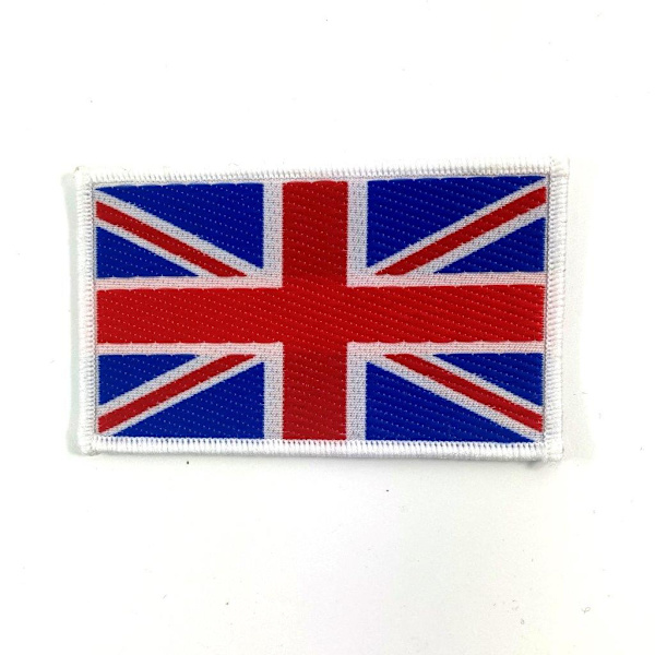 Union jack fabric patch
