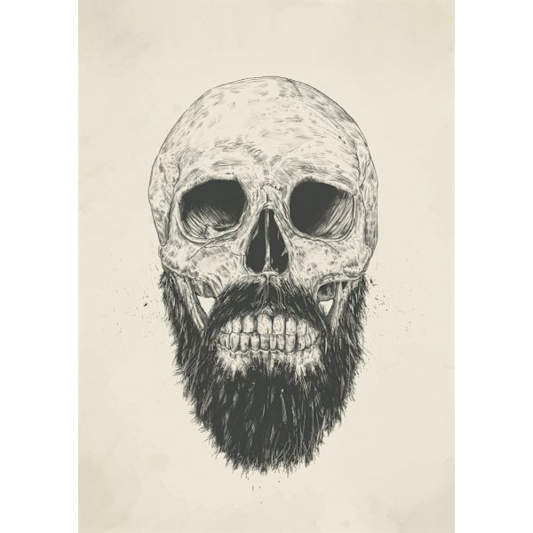 The Beard Is Not Dead MultiColor 21x30 cm