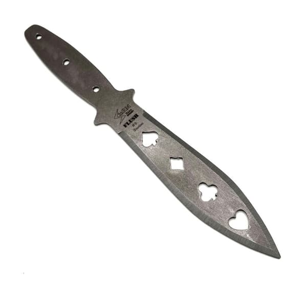 StoRM KnAx - Throwing knife - FLUSH - handmade in sweden Stonegrey FLUSH #4 3 Pack