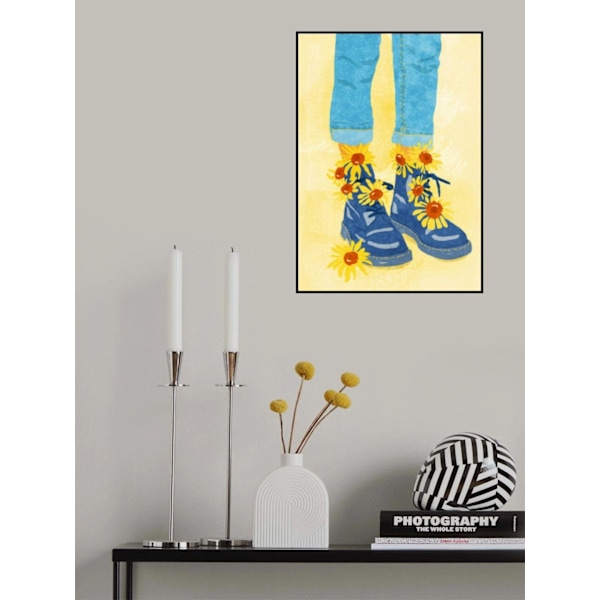 Sunflower Walk MultiColor 21x30 cm