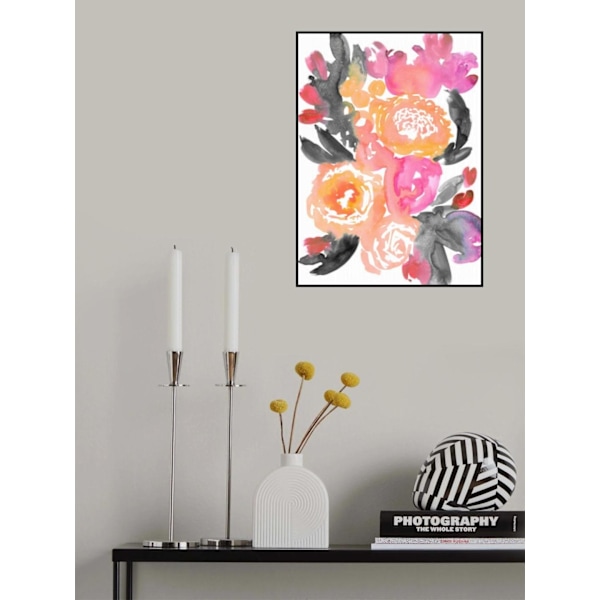 Olympe Florals Ii MultiColor 70x100 cm