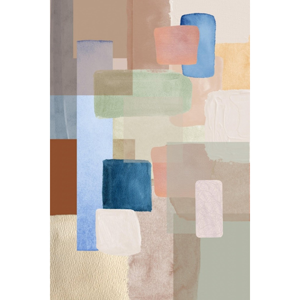Kaleidoscope-1 MultiColor 70x100 cm