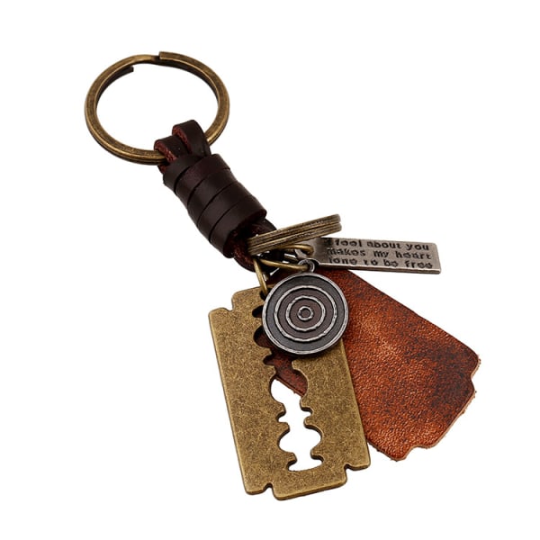 Nice Keyring in SteamPunk-style - razor