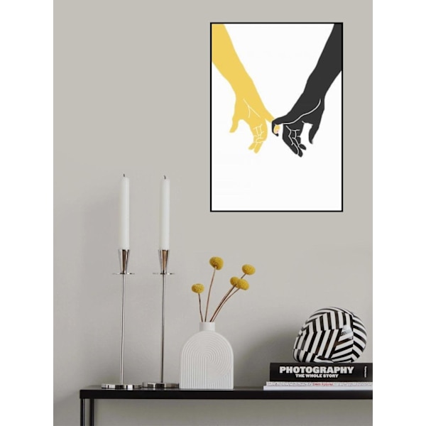 Hands Pinky MultiColor 50x70 cm