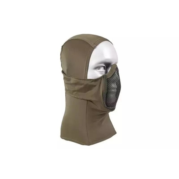 GFC Tactical - Balaclava med mask - Oliv Oliv