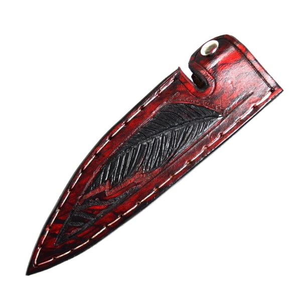 handmade knife sheet for 3 pcs throwing knives model apache from acejet Brown