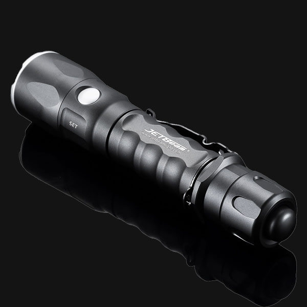 NITEYE by JETBeam - JET-IM 1100LM tactical flashlight ficklampa Svart