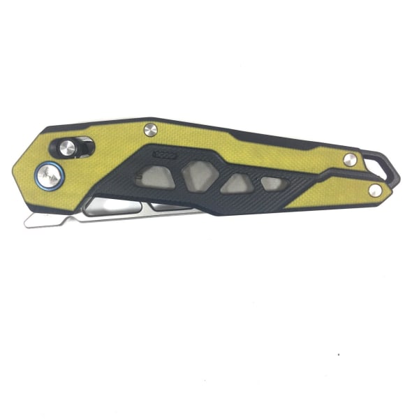 SRM - 9225 - taittuva veitsi - kevyt - korkealaatuinen - ambi-lukko Yellow