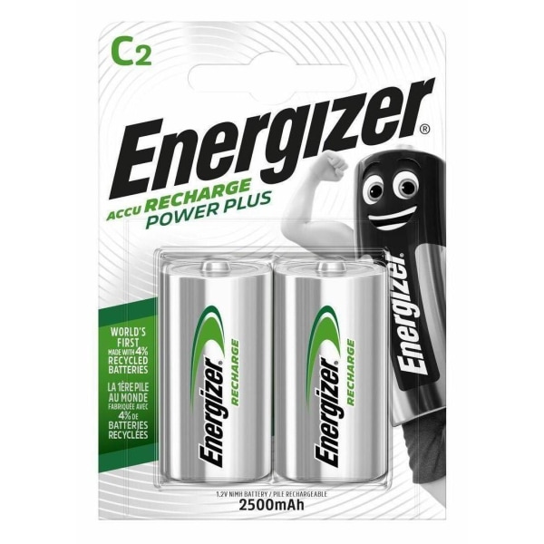 ENERGIZER Power Plus HR14 C BL2 2500mAh Green