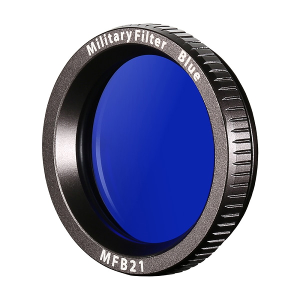 NITEYE by JETBeam - Military Filter MFB21 37,5 IIIM Pro - blue Blå
