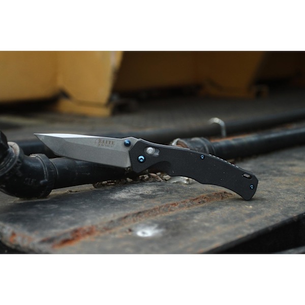 Elite Tactical - ET-1024 - Folding knife Black Silver
