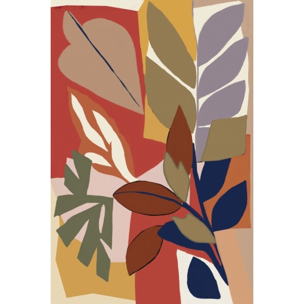 Botanical Impression No 3 MultiColor 50x70 cm