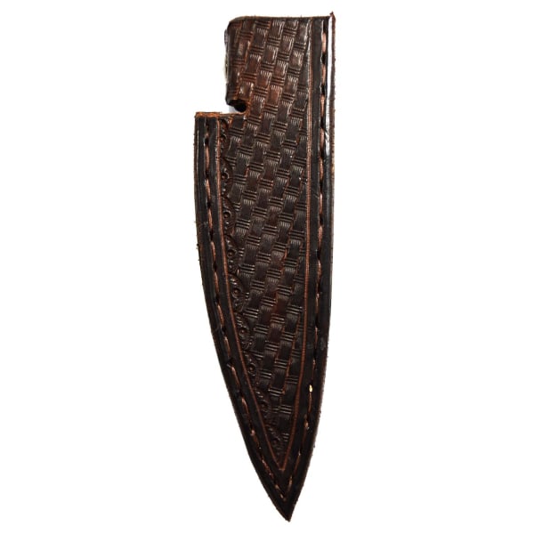 Handmade sheet for 3 apache throwing knives from acejet Brown