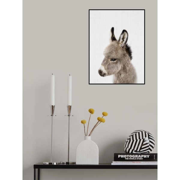 Peekaboo Baby Donkey MultiColor 50x70 cm