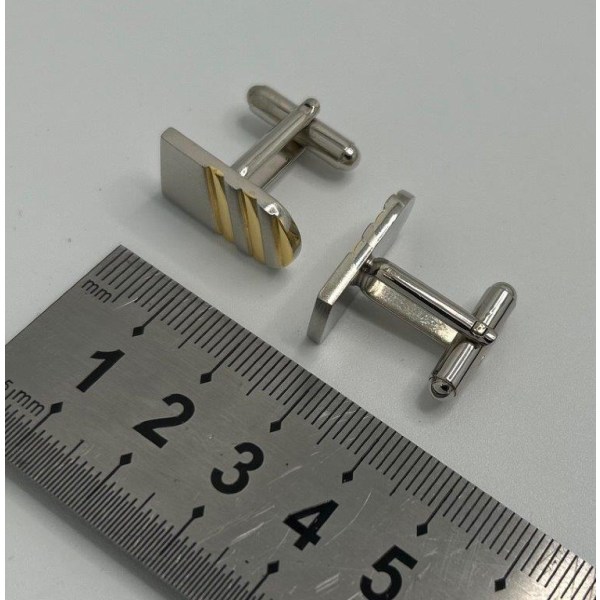 eksklusive mansjettknapper Silver