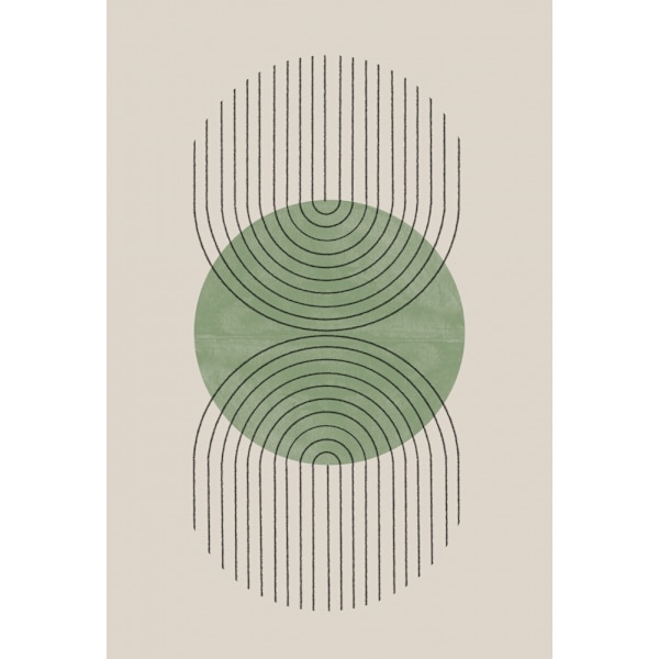 Perfect Point Green MultiColor 30x40 cm