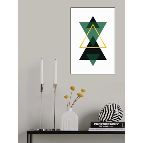 Minimal Triangle Collection 3 MultiColor 21x30 cm