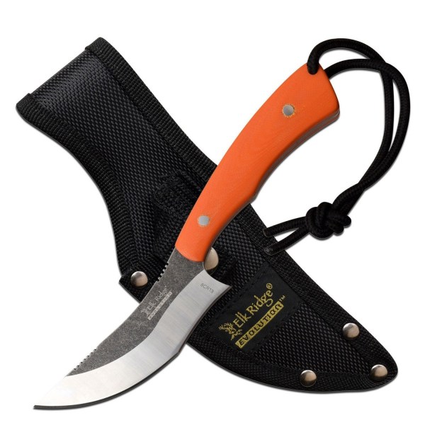 Elk Ridge Evolution - ERE-FIX012 - Full tang skinner knife Orange