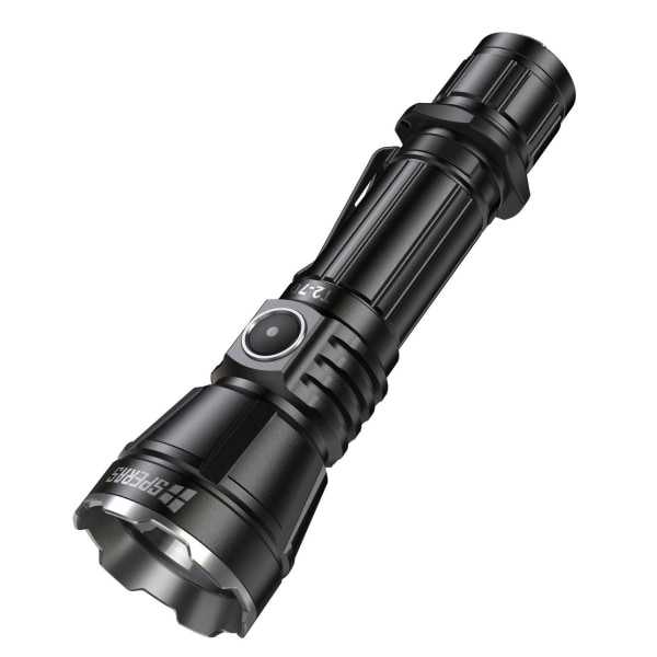 T2-70 essential flashlight for tactical applications, Black